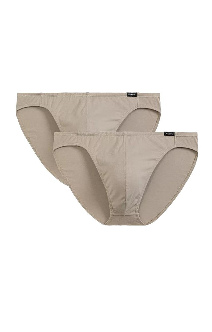 Slip da uomo dal taglio basso - 2bmp-014 - pack da 2 pezzi