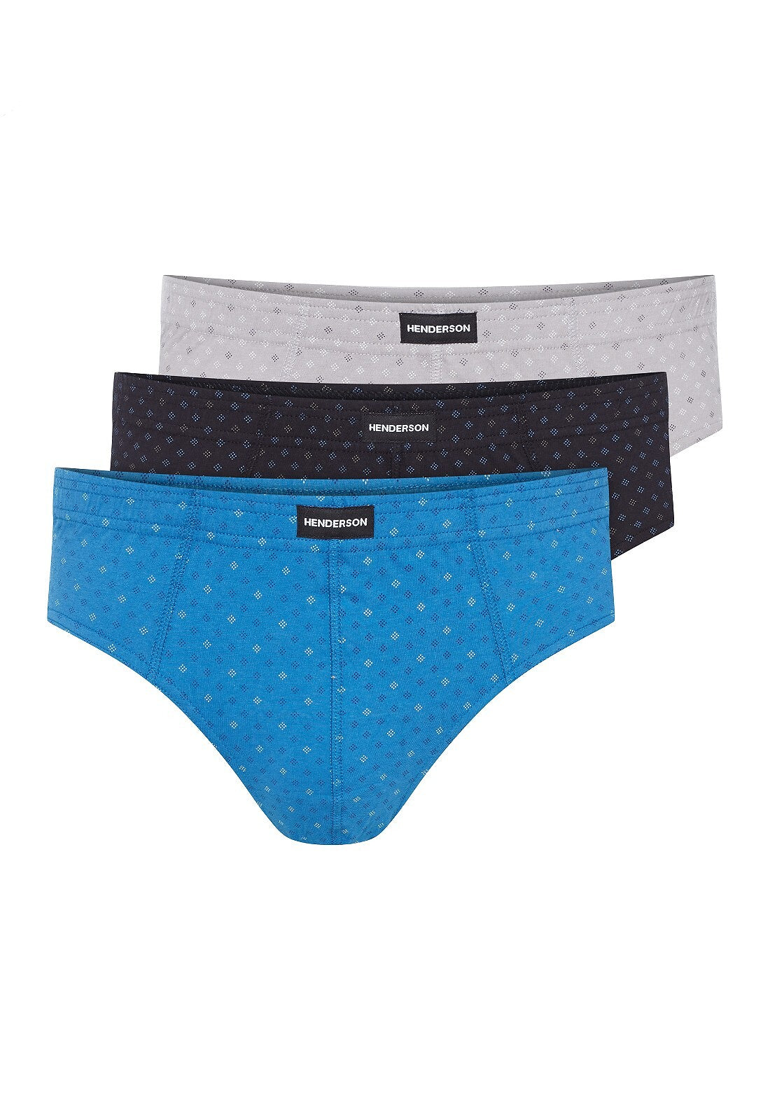 Slip da uomo in 100% cotone - pack da 3 pezzi - 1446 k652