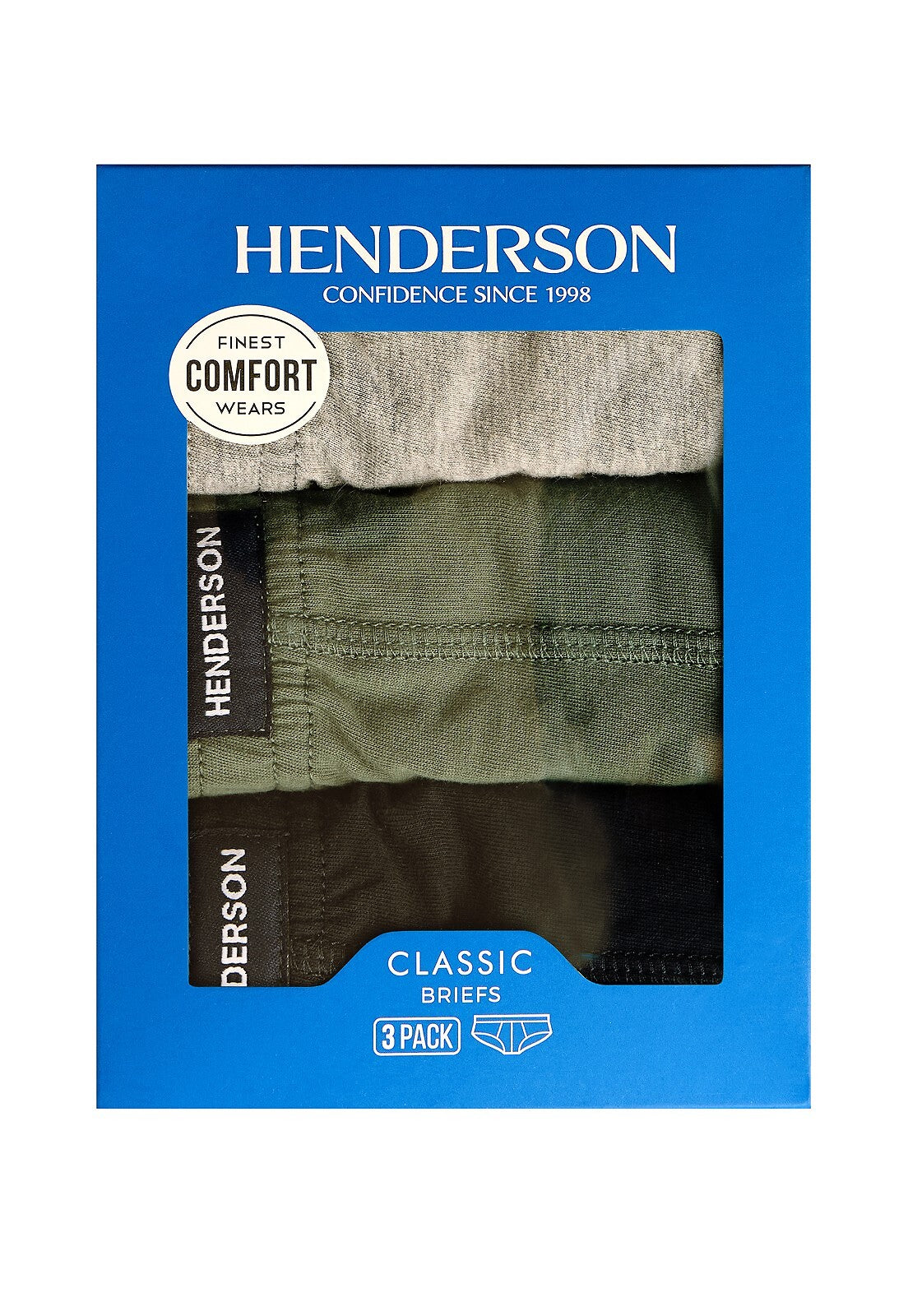 Slip da uomo in 100% cotone - pack da 3 pezzi - 1446 k667