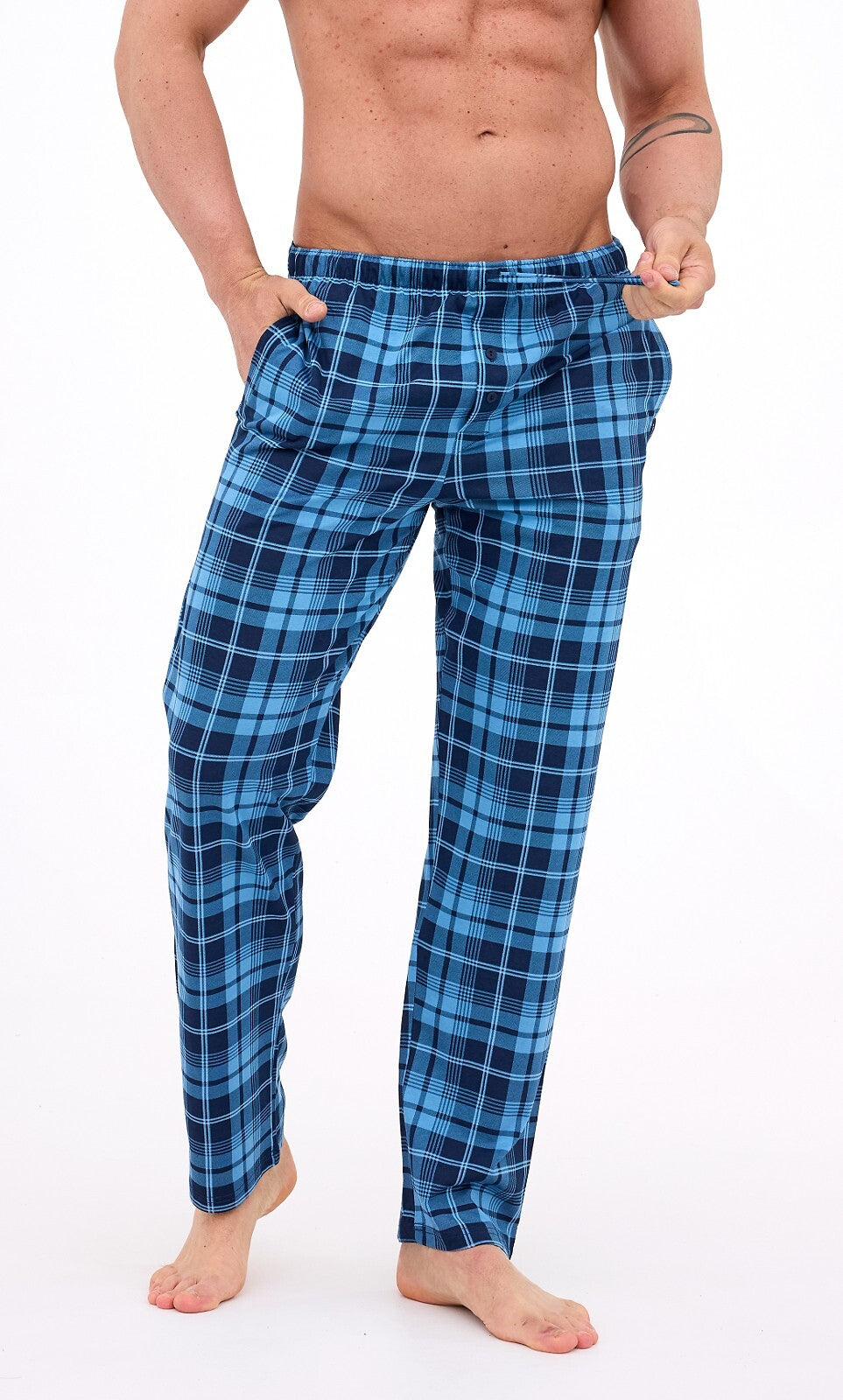 2-Spodnie piżamowe Cornette 691/62 S-2XL męskie multicolor-2