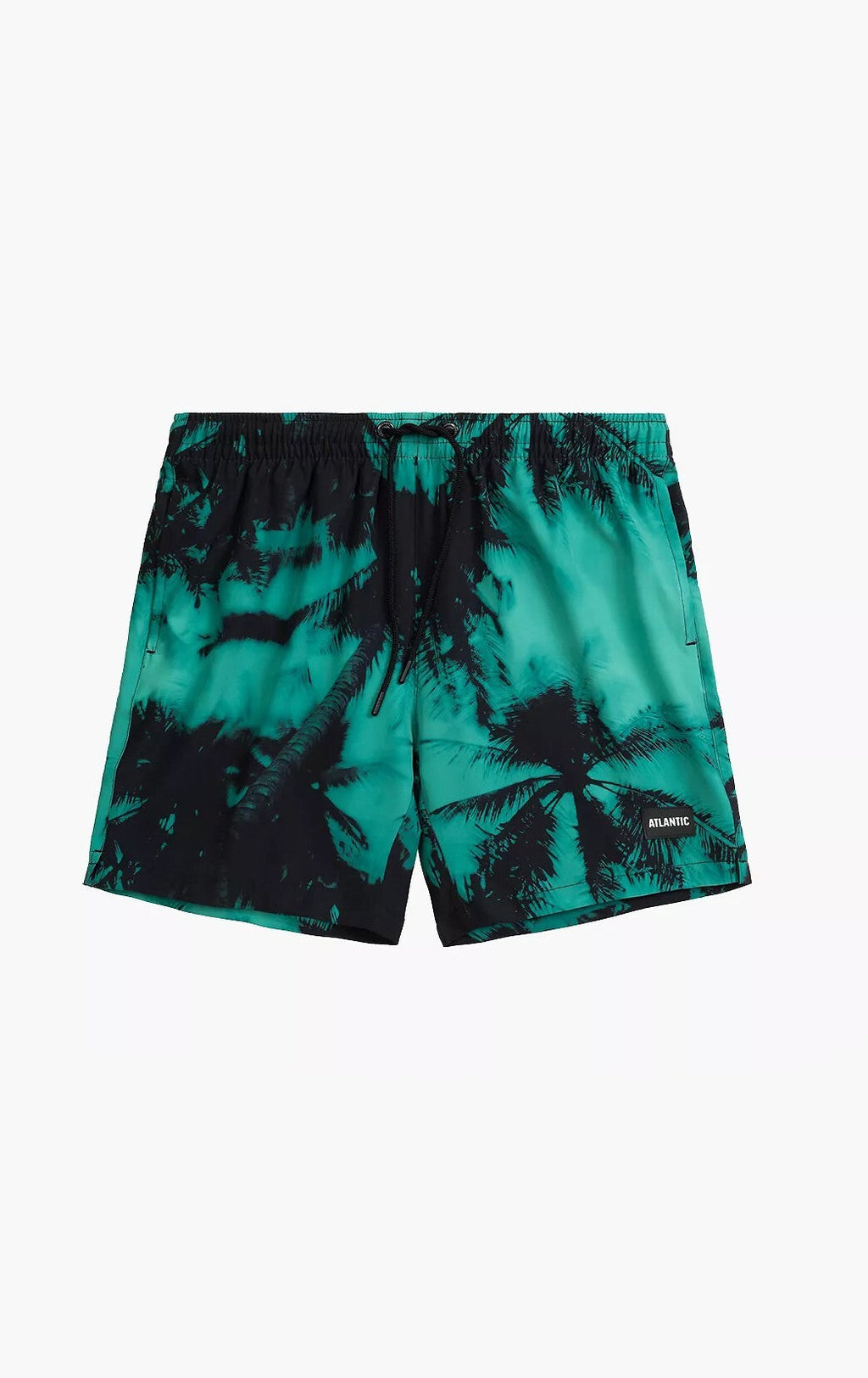 Bermuda da bagno da uomo - kmb-227 - palme
