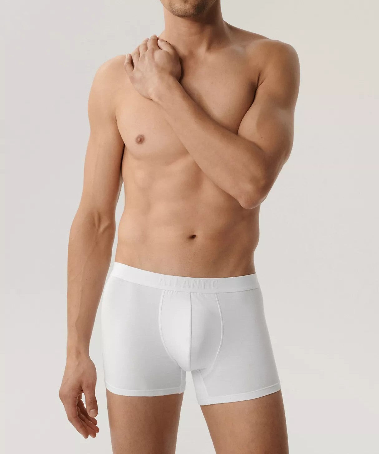 Boxer da uomo in fibra di bambù e cotone - pack da 2 pezzi