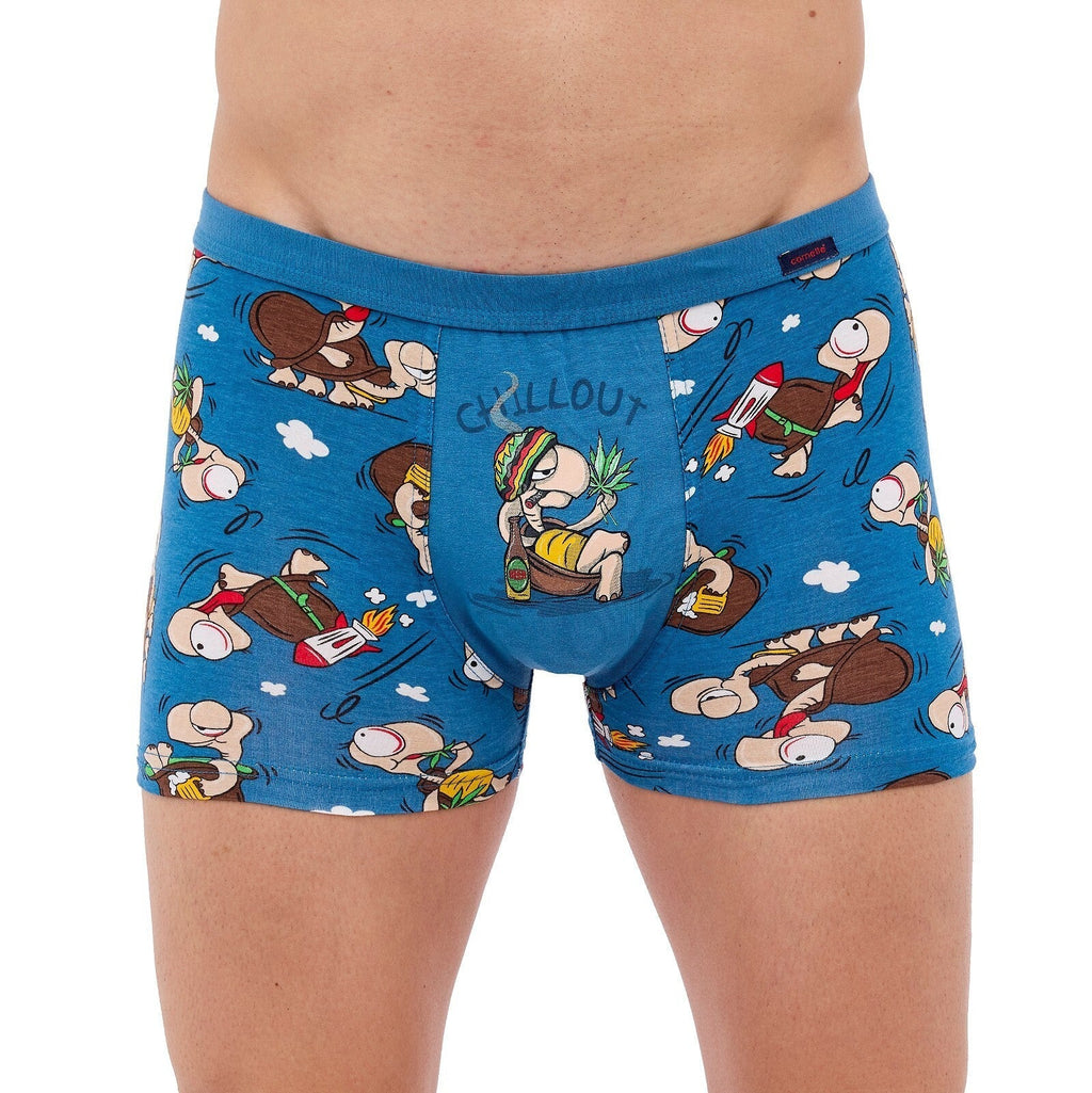 Boxer in cotone elasticizzato di alta qualità tattoo