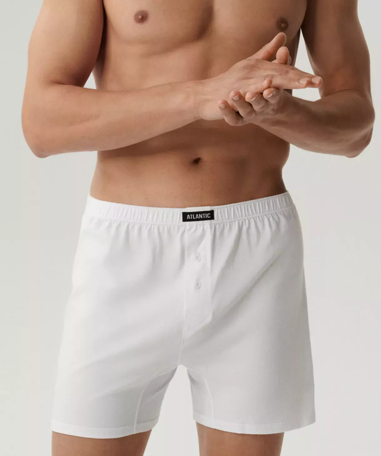 Boxer morbidi da uomo in cotone - pack da due pezzi - 2BMB-003