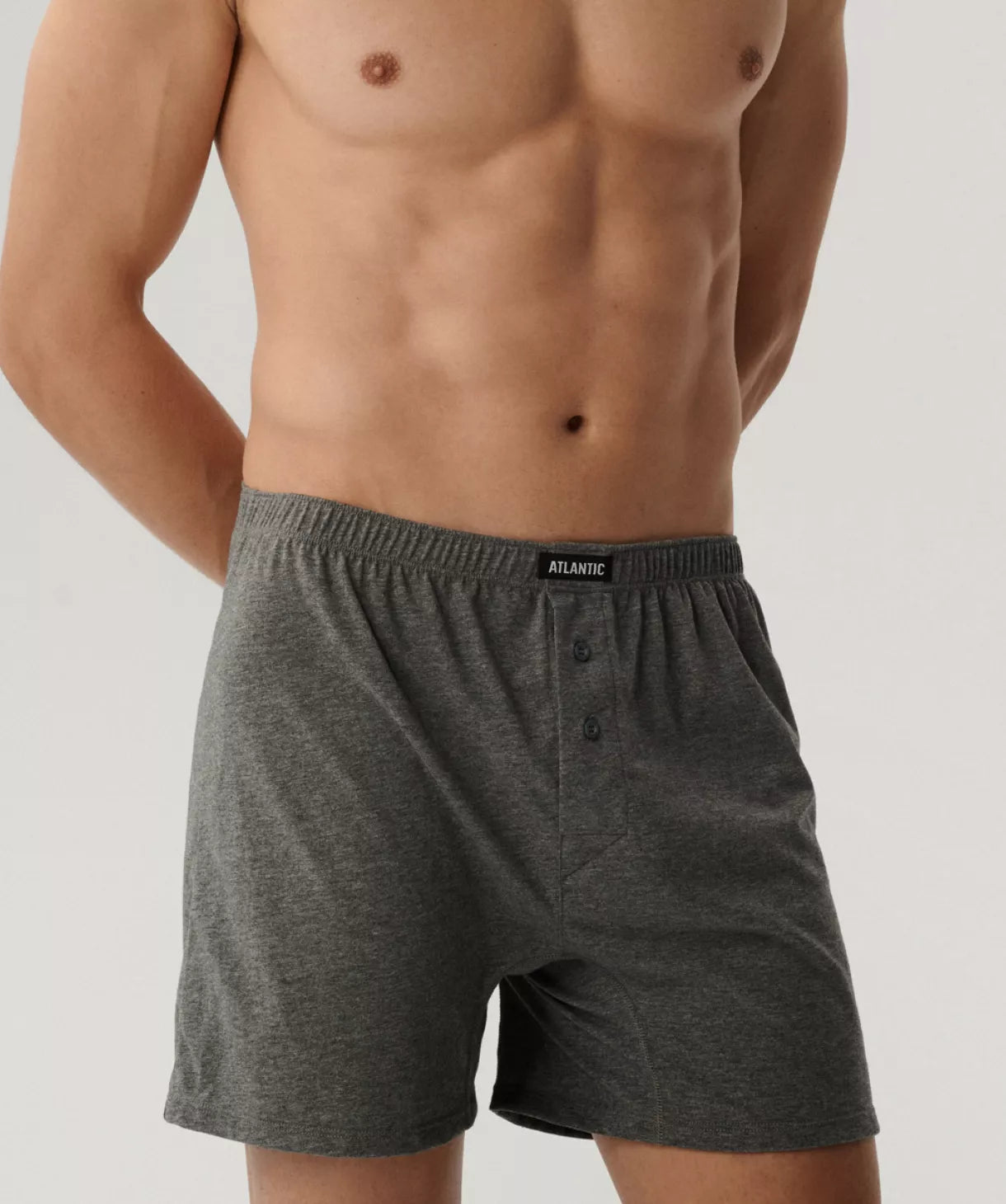 Boxer morbidi da uomo in cotone - pack da due pezzi - 2BMB-003