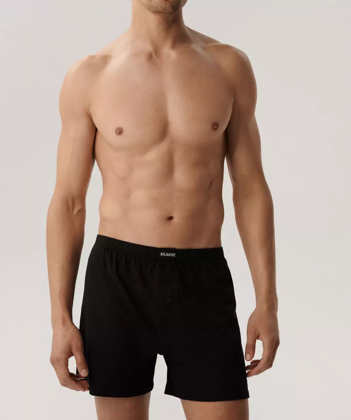 Boxer morbidi da uomo in cotone - pack da due pezzi - 2BMB-003