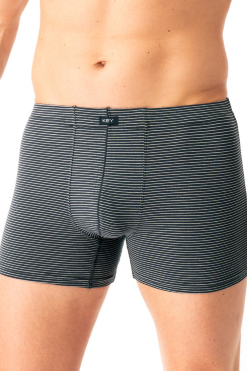 Boxer uomo in cotone a righe sottili mxh 328