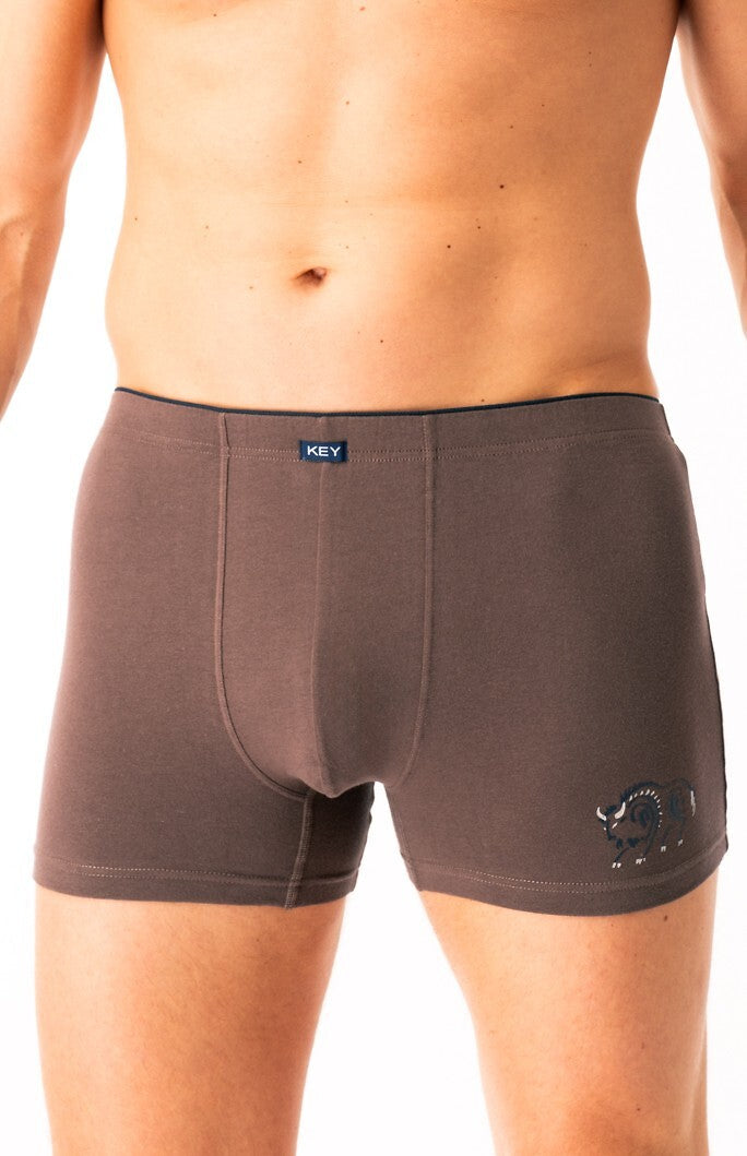 Boxer uomo in cotone elasticizzato con stampa mxh 706