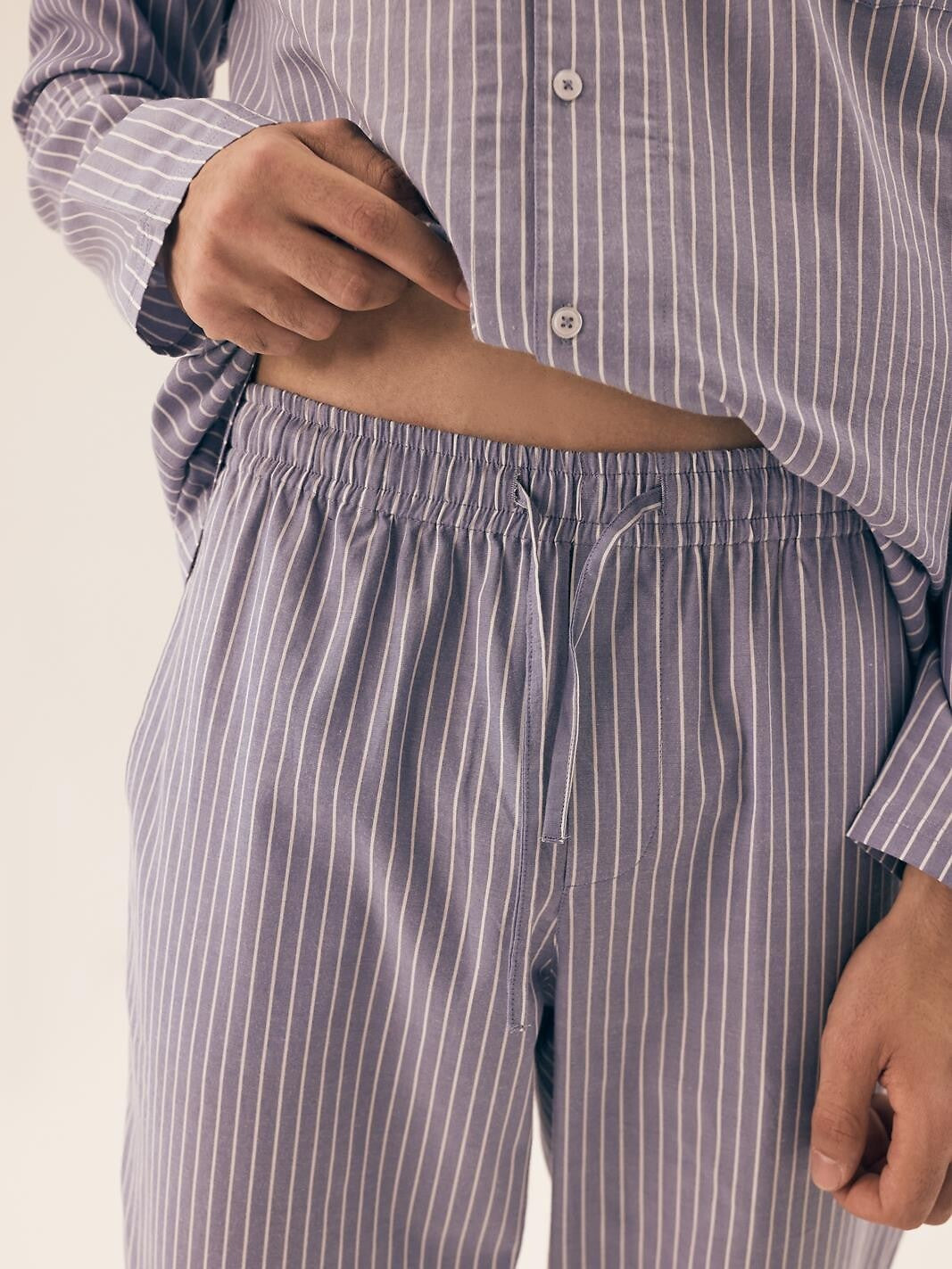 Pigiama da uomo aperto elegante e leggero mic