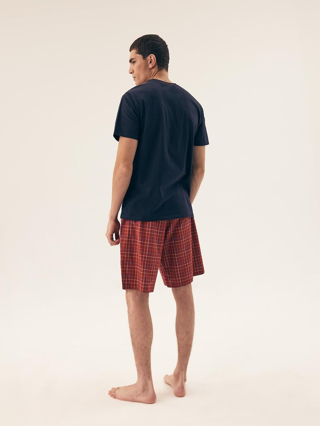 Pigiama da uomo corto in cotone Premium - Dash
