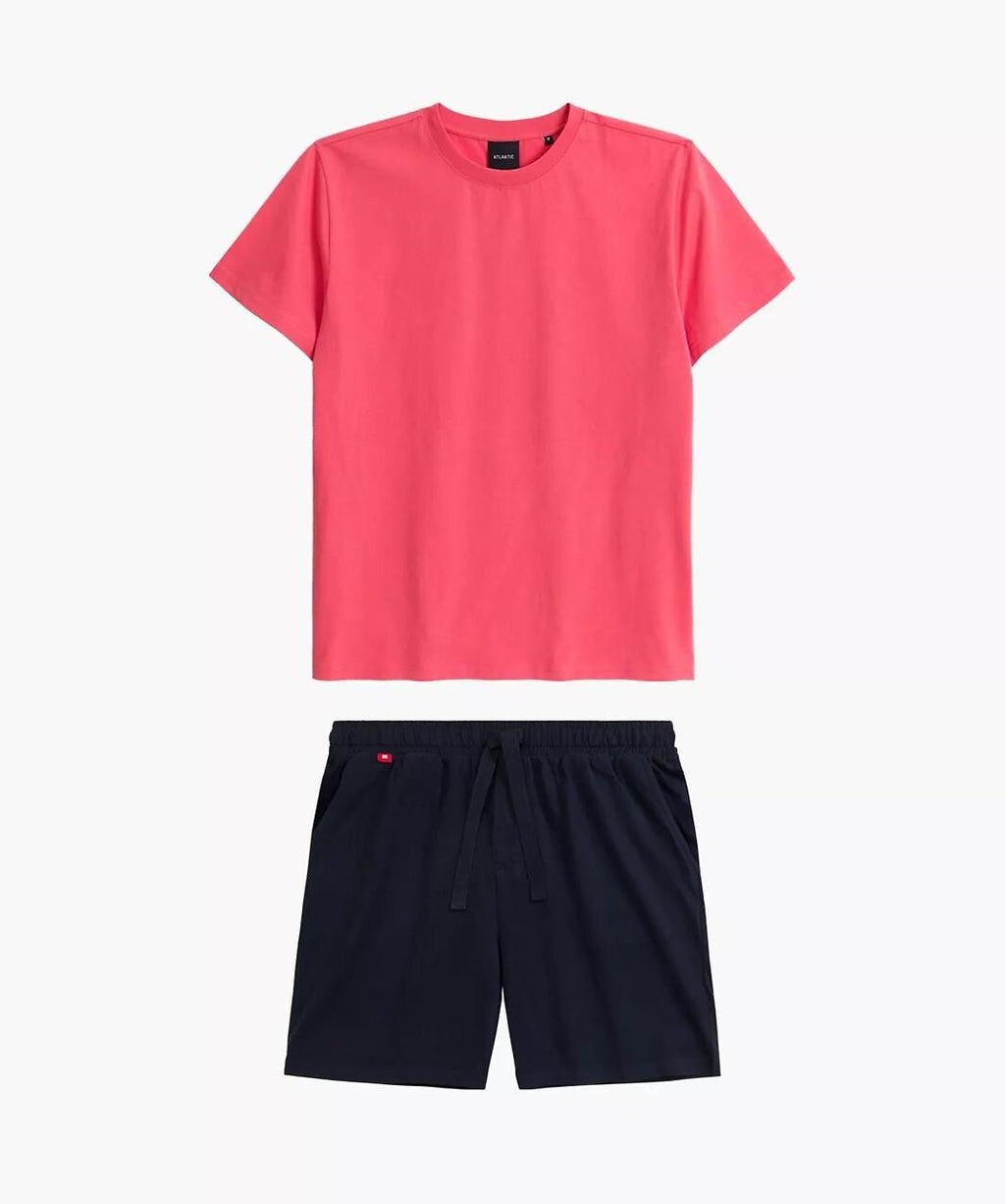 Pigiama da uomo estivo in 100% cotone - nmp-379