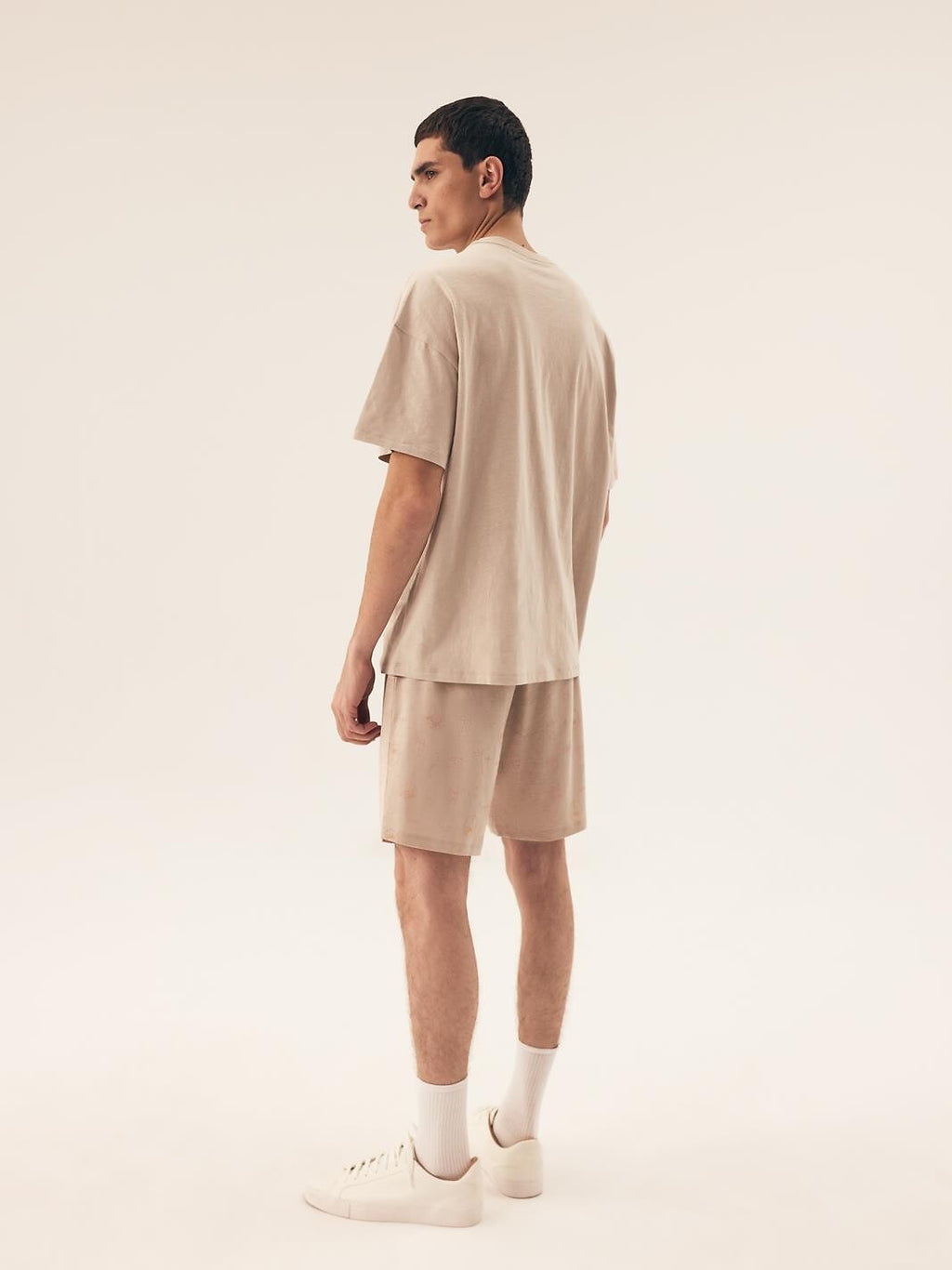Pigiama estivo da uomo in cotone 100% core sand