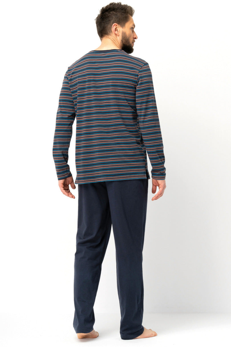 Pigiama uomo in cotone elasticizzato - MNS 315