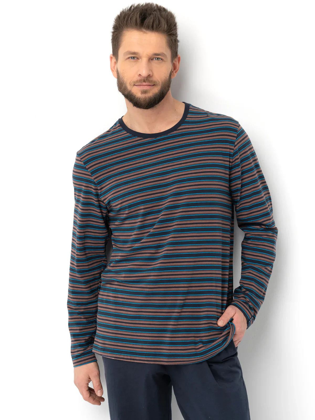 Pigiama uomo in cotone elasticizzato | mns 315