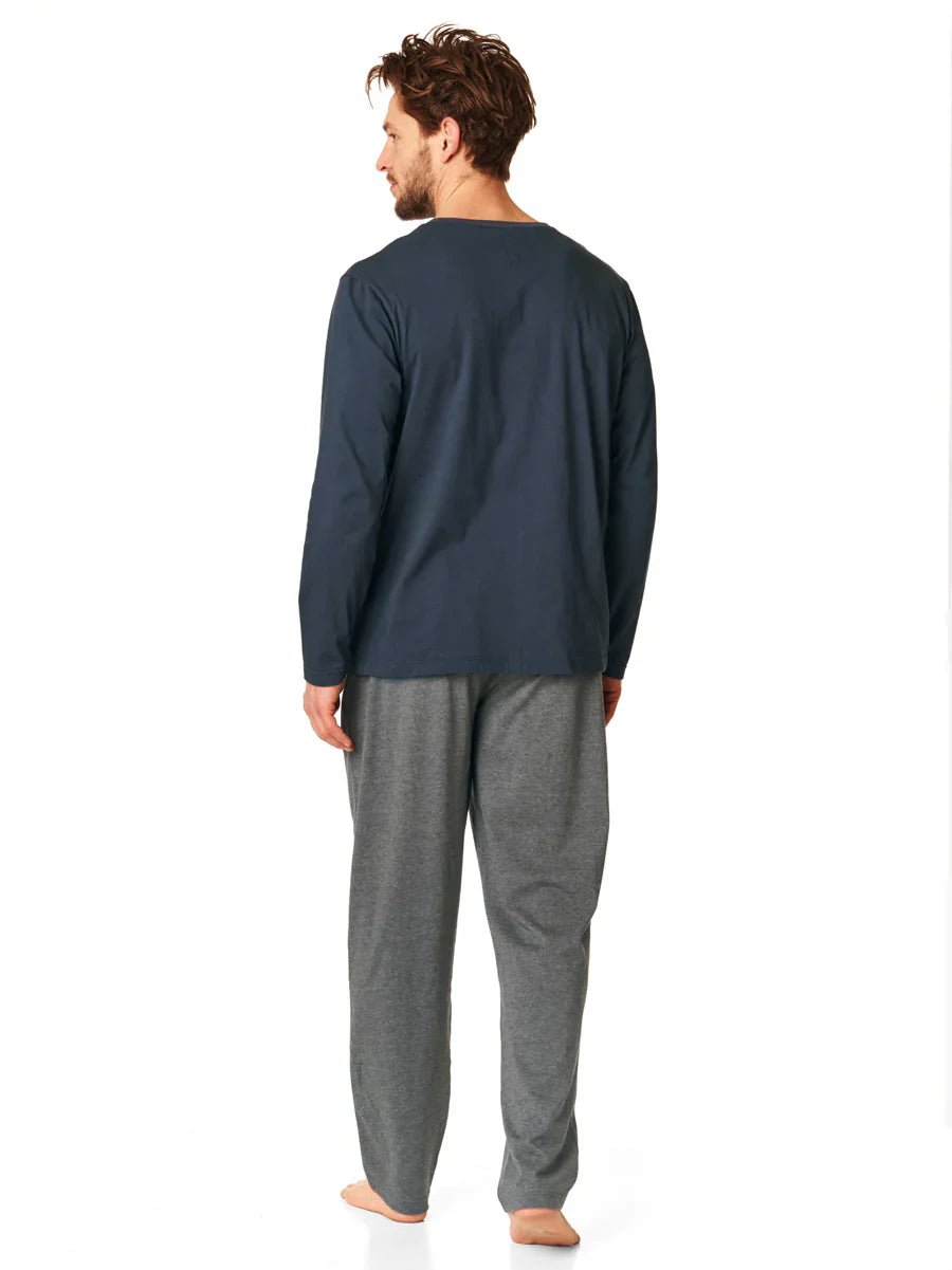 Pigiama uomo in cotone elasticizzato mns 862