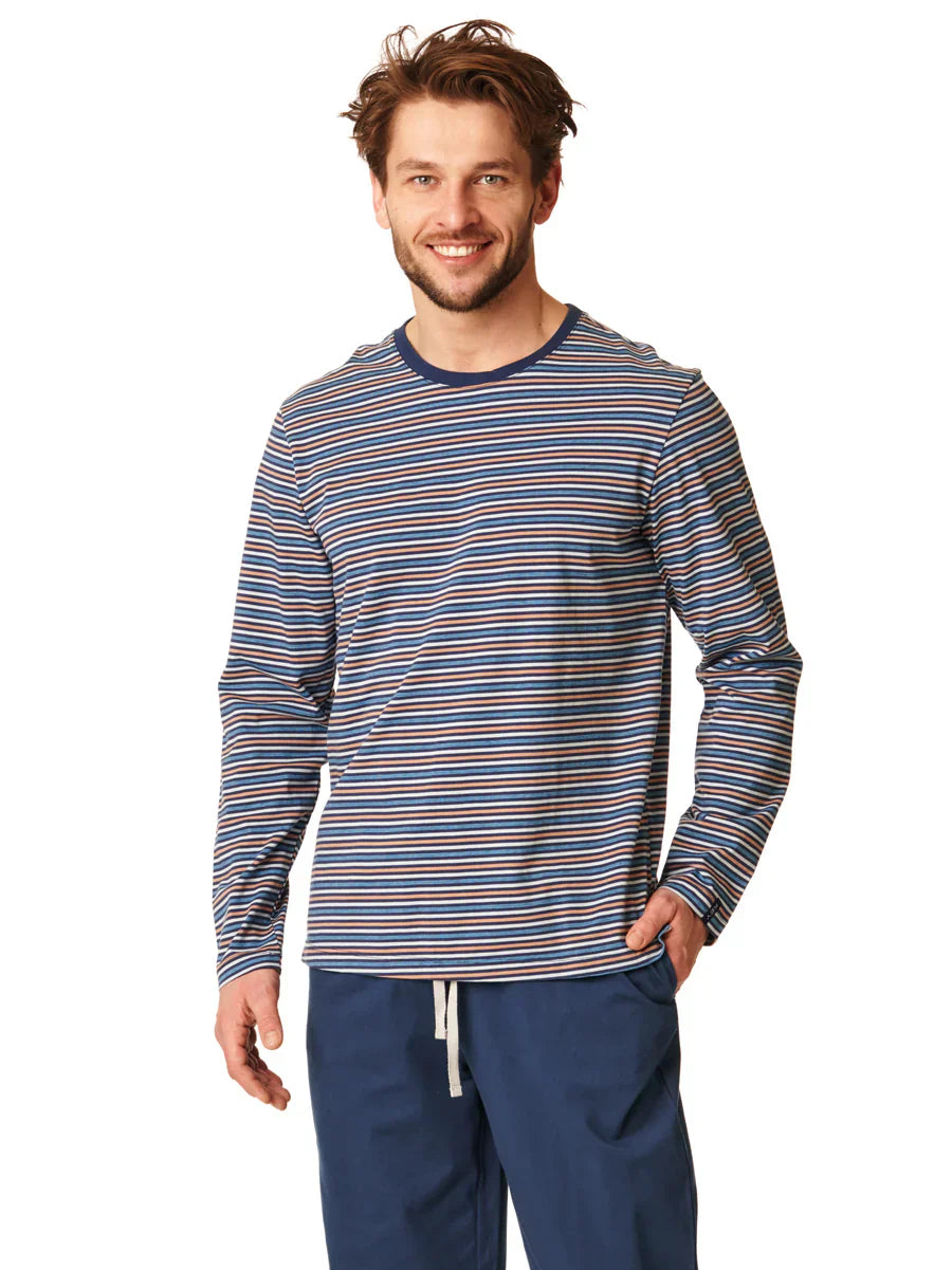 Pigiama uomo in puro cotone - MNS 384 B22