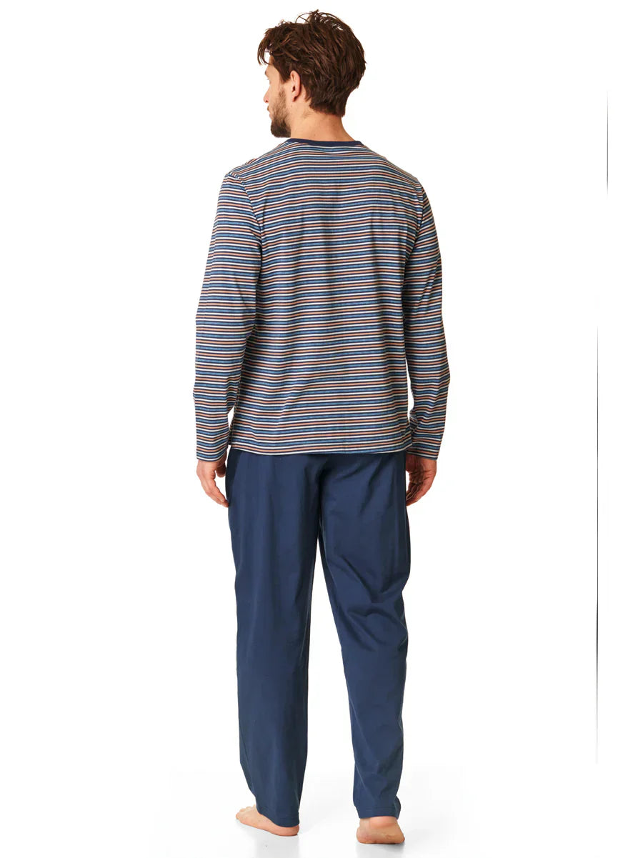 Pigiama uomo in puro cotone - MNS 384 B22