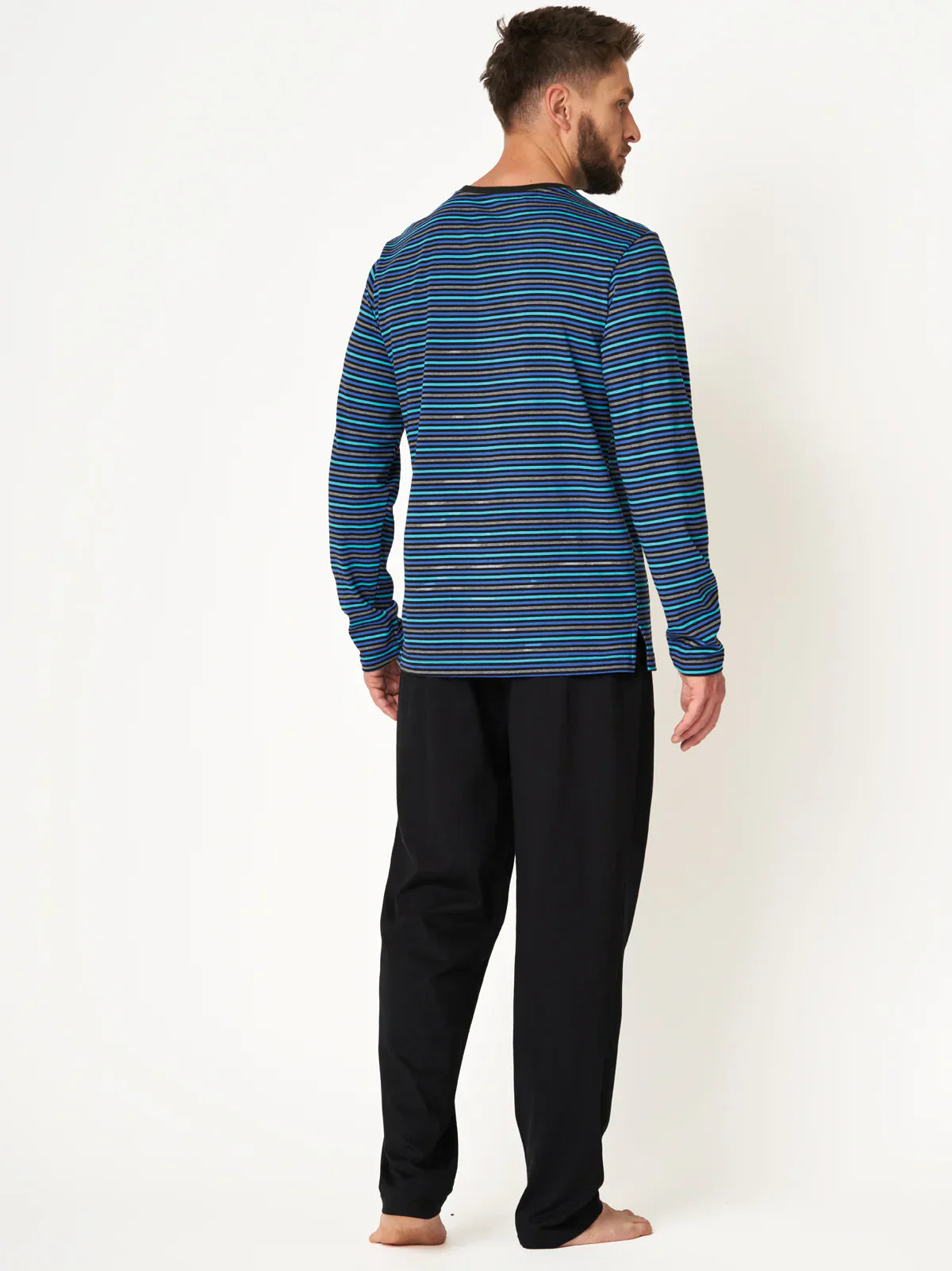 Pigiama uomo in puro cotone mns 384