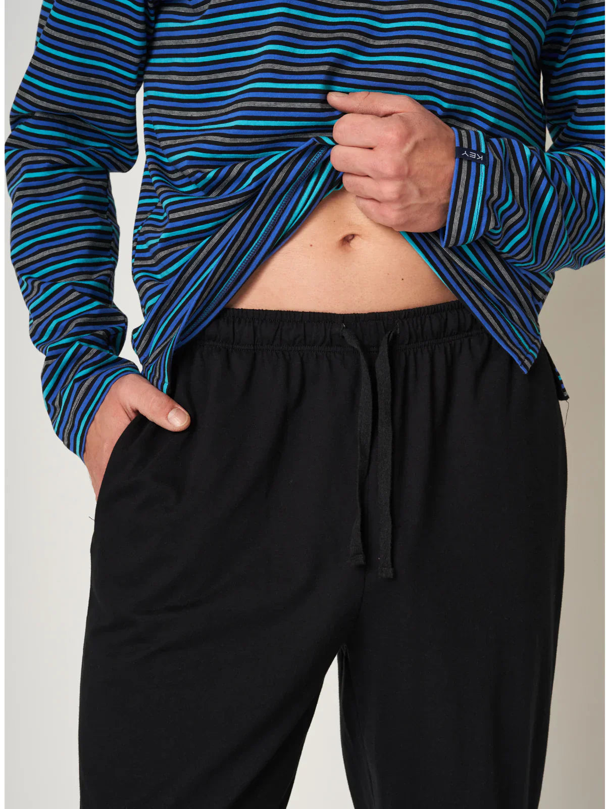Pigiama uomo in puro cotone mns 384