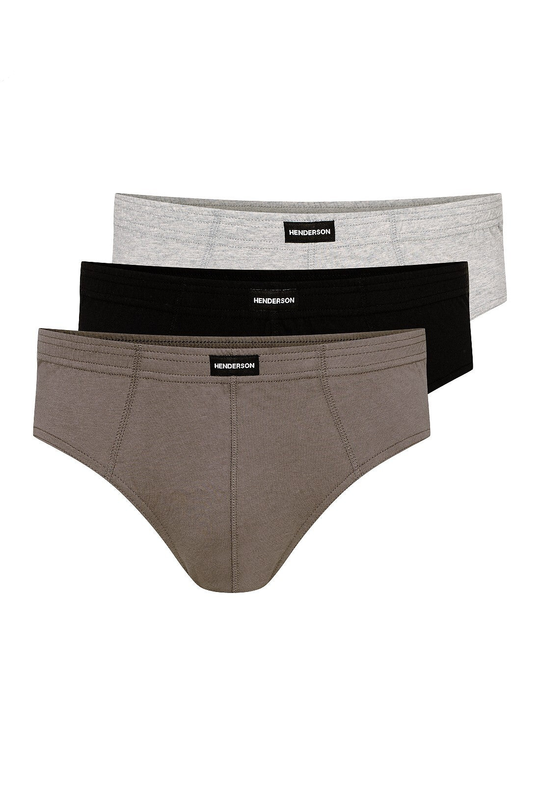 Slip da uomo in 100% cotone - pack da 3 pezzi - 1446 k666