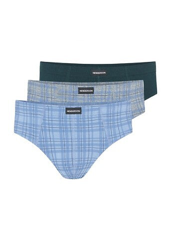 Slip da uomo in 100% cotone - Pack da 3 pezzi - 1446 K675