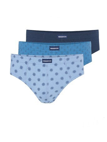 Slip da uomo in 100% cotone - Pack da 3 pezzi - 1446 K692